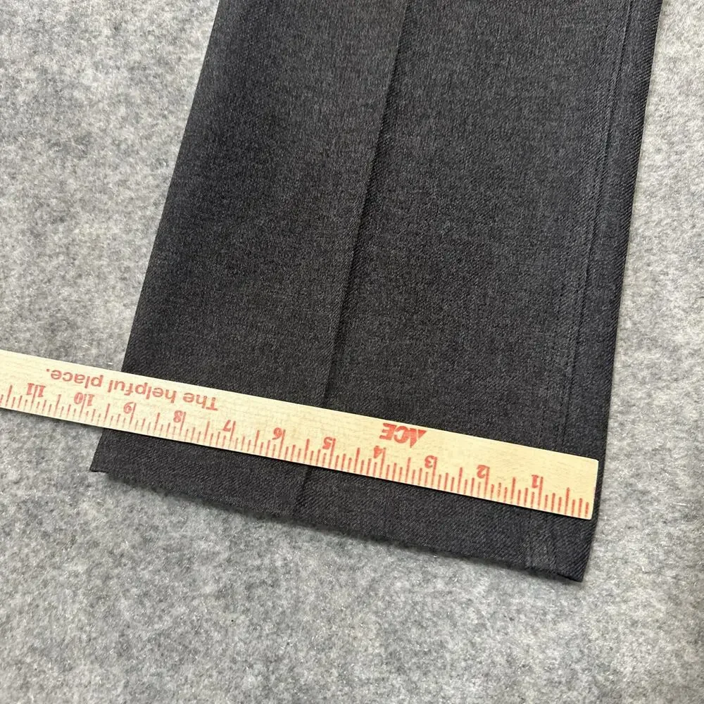 Wrangler 82HK Dress Pants Men's Size 38x29 Black Cotton Pants‎